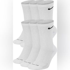 Nike Dri-FIT Everyday Plus Cushioned Training Crew Socks‎ - 6 Pack